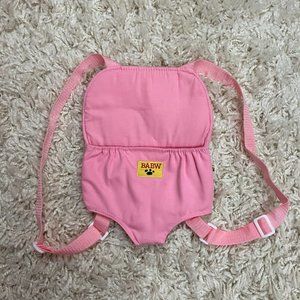 Build a Bear Pink Carrying Backpack